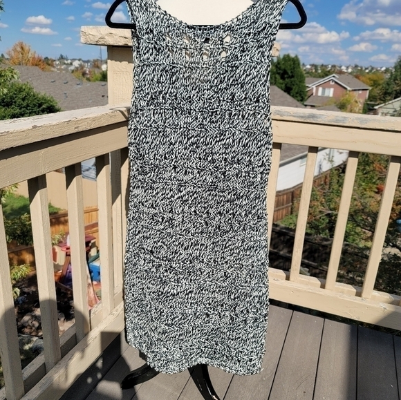 DEREK LAM CHUNKY SLEEVELESS MIDI DRESS, SZ MEDIUM - Picture 11 of 13